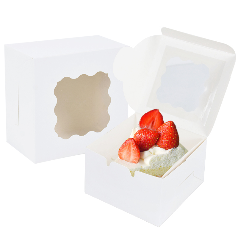 5pcs Cake Boxes White Cake Box - đánh giá và giá Wedding Cake Supply