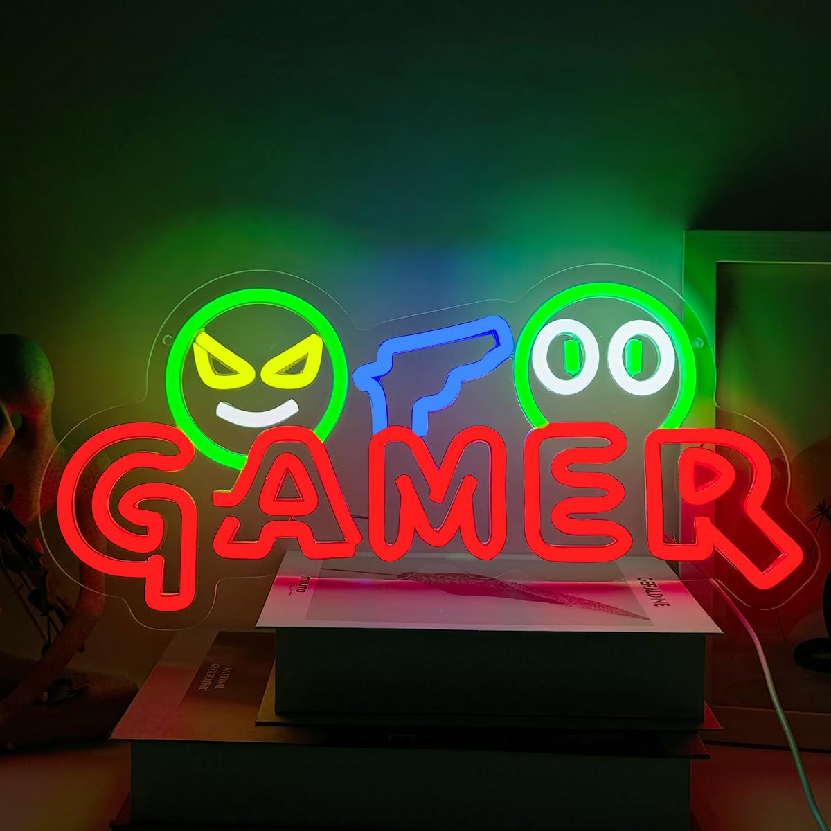 Gamer Neon Sign LED Wall Light - đánh giá và giá Wedding Led