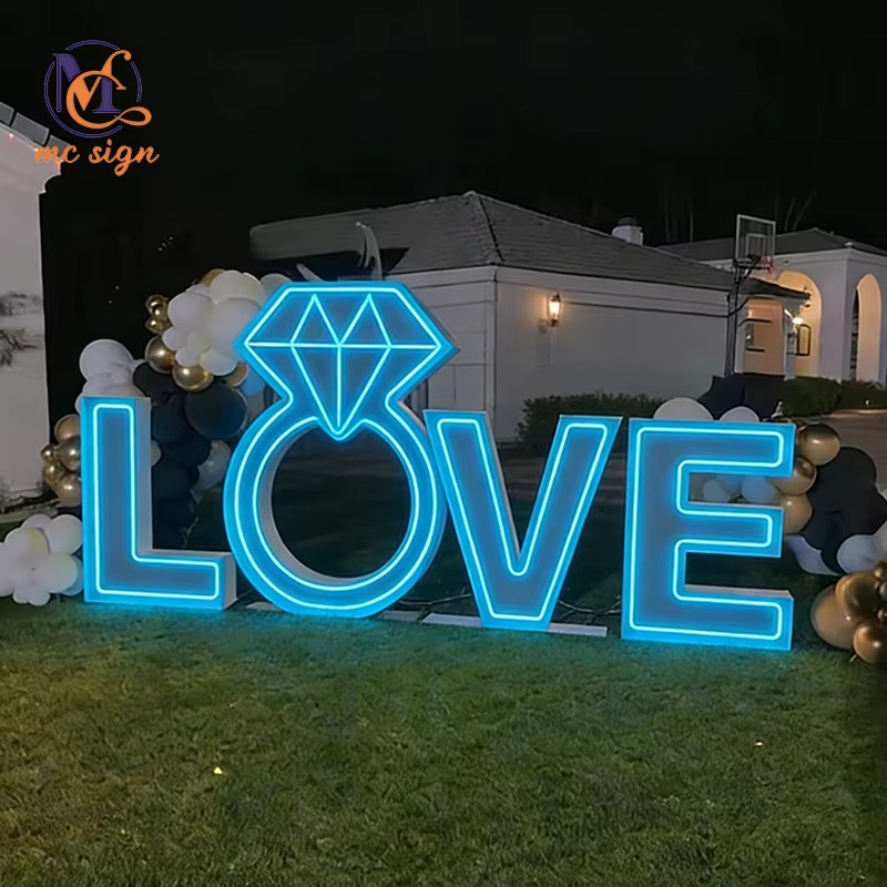 Freestanding LED Sign Board 4f - đánh giá và giá Wedding Party Supply Rentals