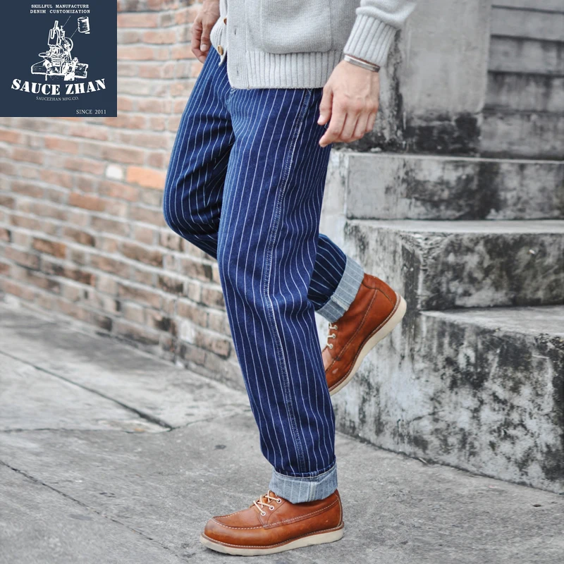 Saucezhan Sọc Jeans Nam Cổ Điể - đánh giá và giá Wedding Job