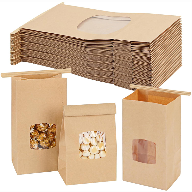 10Pcs Bakery Bags, Window Seal - đánh giá và giá Wedding Event Supply
