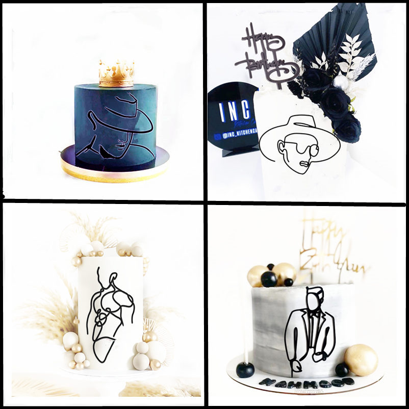 Sketch Face Acrylic Birthday C - đánh giá và giá Suit Supply Wedding Party