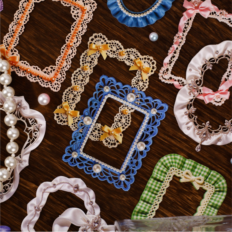 1pack/8pcs Vintage Ribbon Bord - đánh giá và giá Papercraft Supply Ribbon