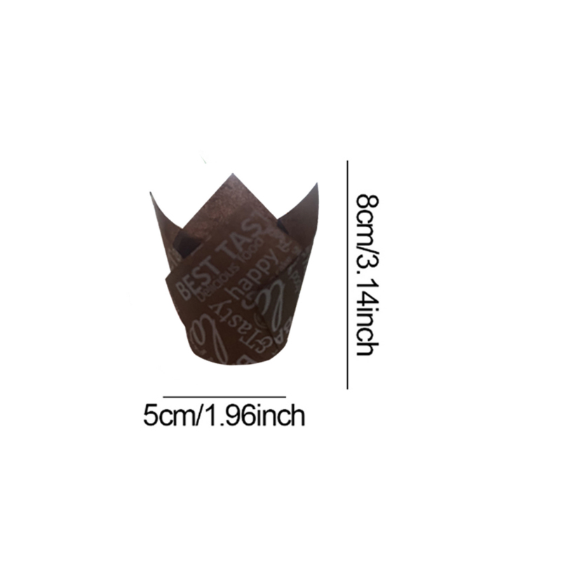 50Pcs/100Pcs Coffee-Themed Tul - đánh giá và giá Wedding Cake Supply