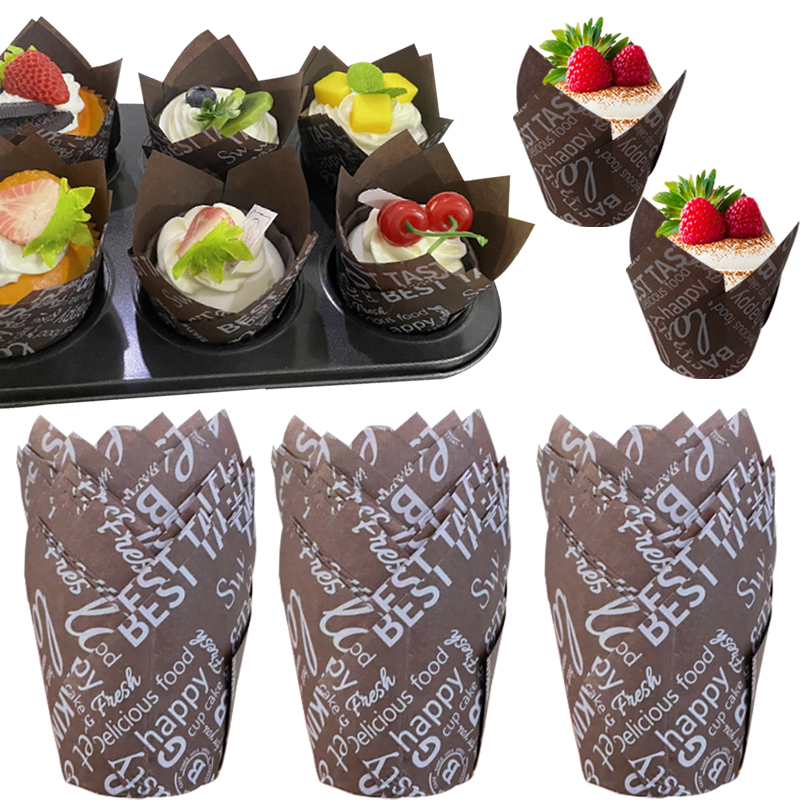 50Pcs/100Pcs Coffee-Themed Tul - đánh giá và giá Wedding Cake Supply