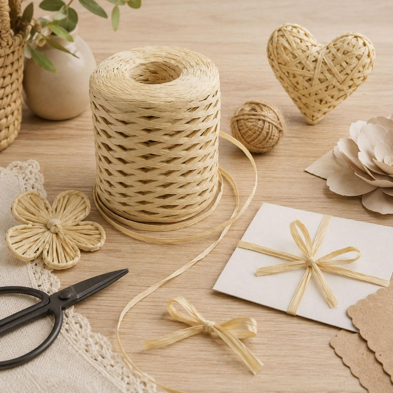 Retro Paper Craft Ribbon Packi - đánh giá và giá Papercraft Supply Ribbon