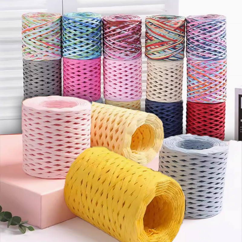 200M/Roll Raffia Paper Craft R - đánh giá và giá Papercraft Supply Ribbon