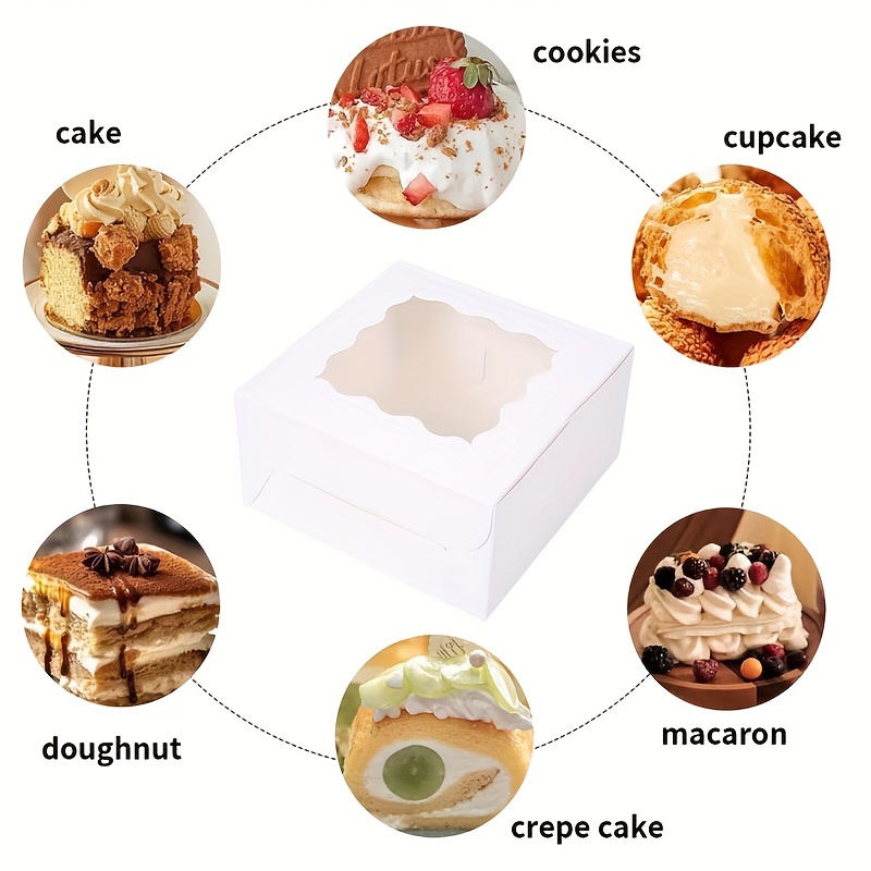 10Pcs Kraft Paper Cake Candy B - đánh giá và giá Wedding Cake Supply