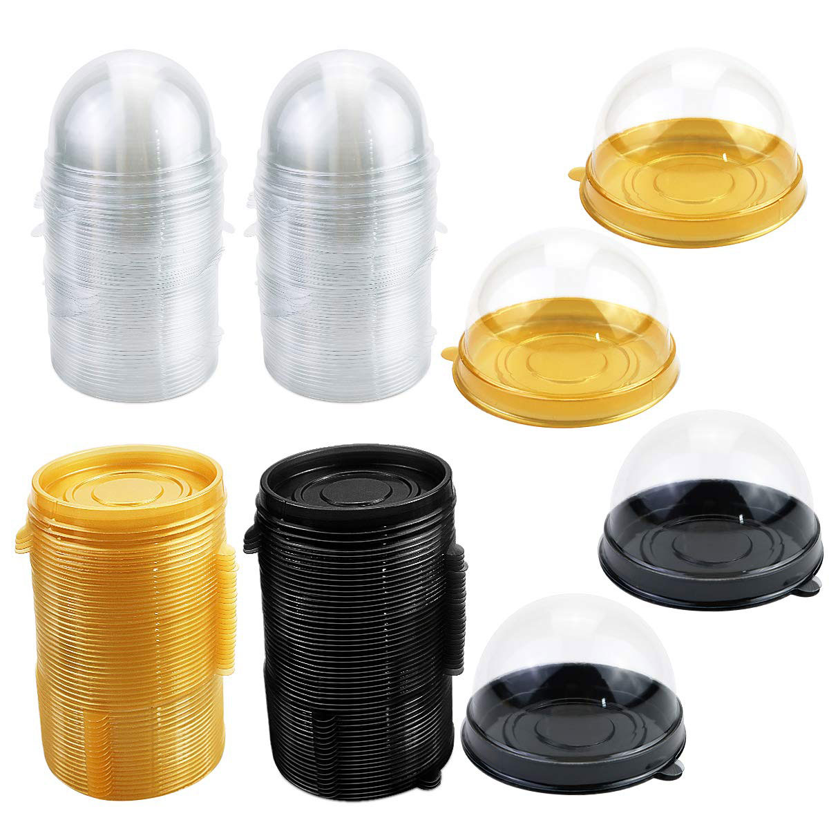Transparent Cake Dessert Box C - đánh giá và giá Wedding Cake Supply