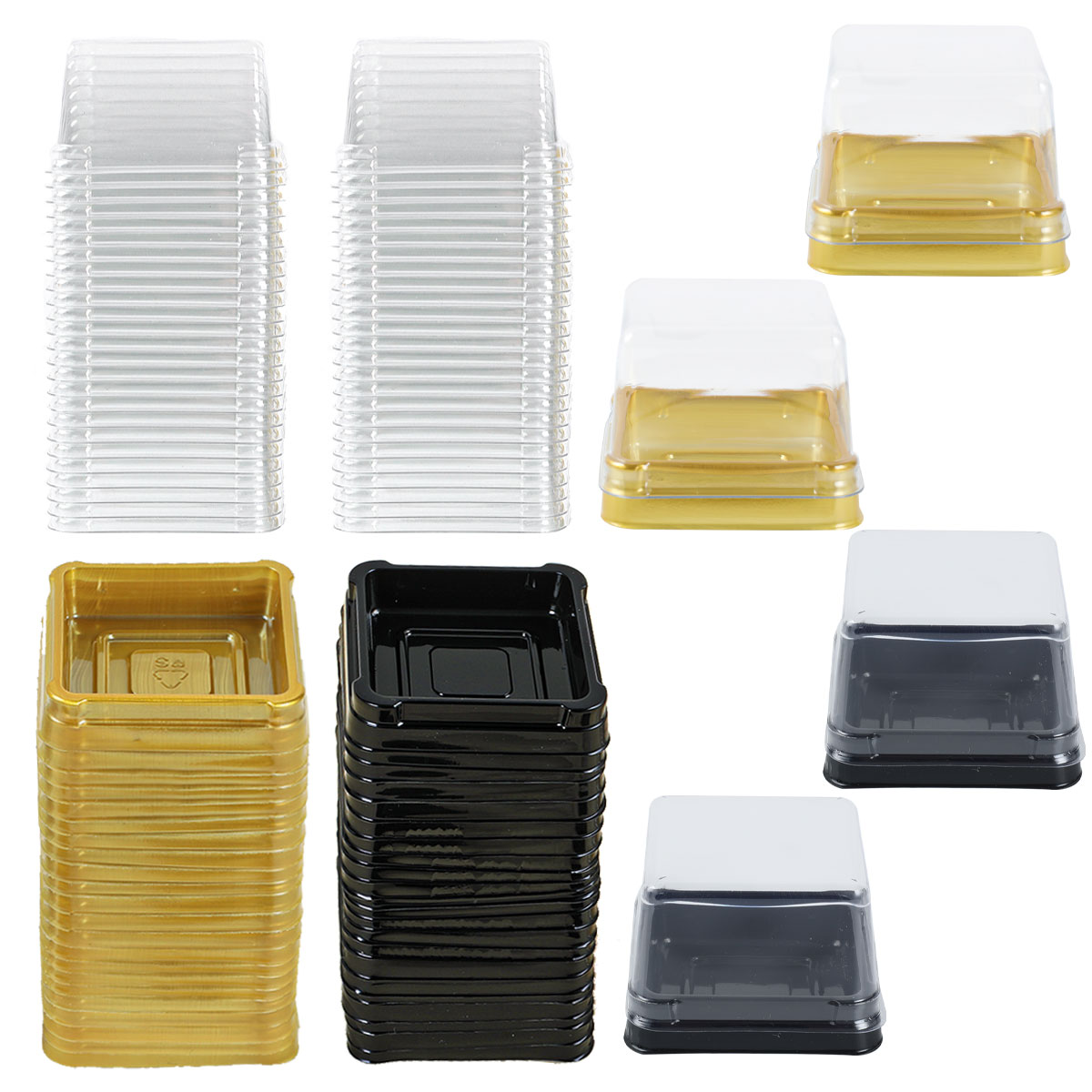 Transparent Cake Dessert Box C - đánh giá và giá Wedding Cake Supply