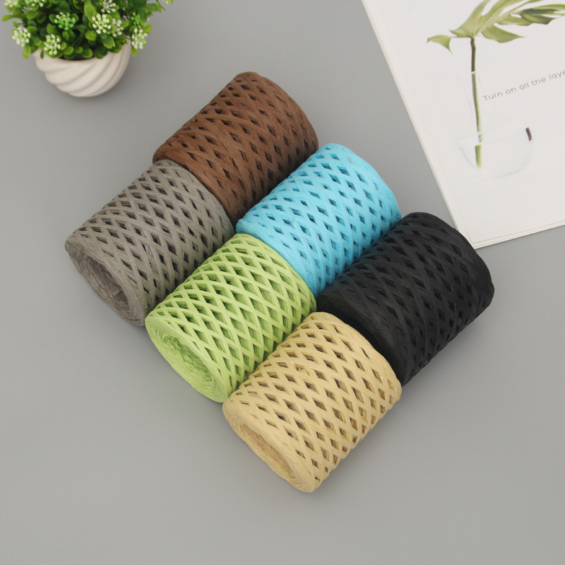 200m Raffia Yarn Rope Ribbon N - đánh giá và giá Papercraft Supply Ribbon