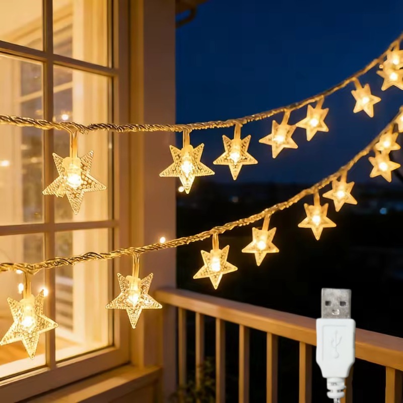 10/20/40/80 LED Star String Li - đánh giá và giá Wedding Power Supply