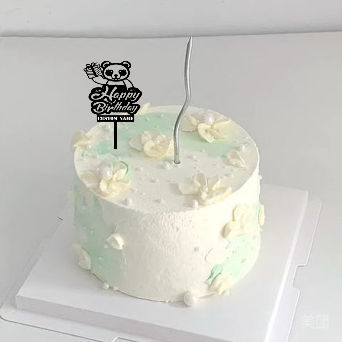 1PC Cute Happy birthday wishes - đánh giá và giá Wedding Cake Supply
