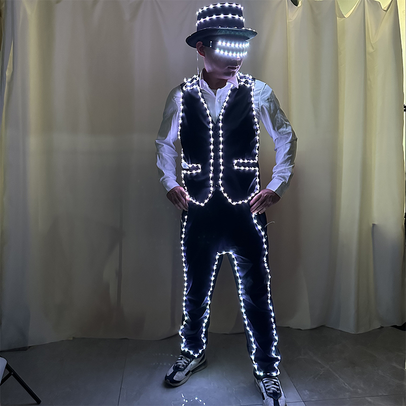 Full Color LED Costume Luminou - đánh giá và giá Suit Supply Wedding Party