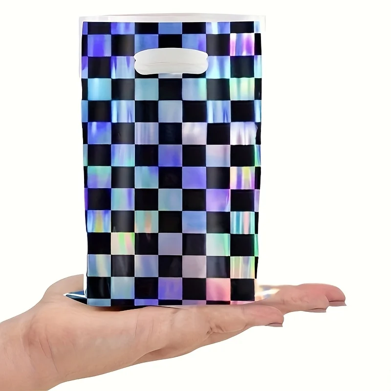 10/20/30pcs Black Laser Checke - đánh giá và giá Wedding Event Supply