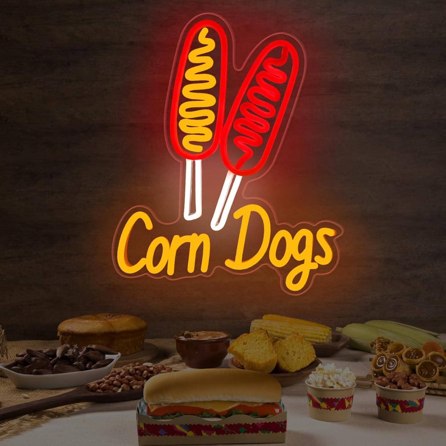 Corn Dog Neon Sign Snack USB D - đánh giá và giá Wedding Led
