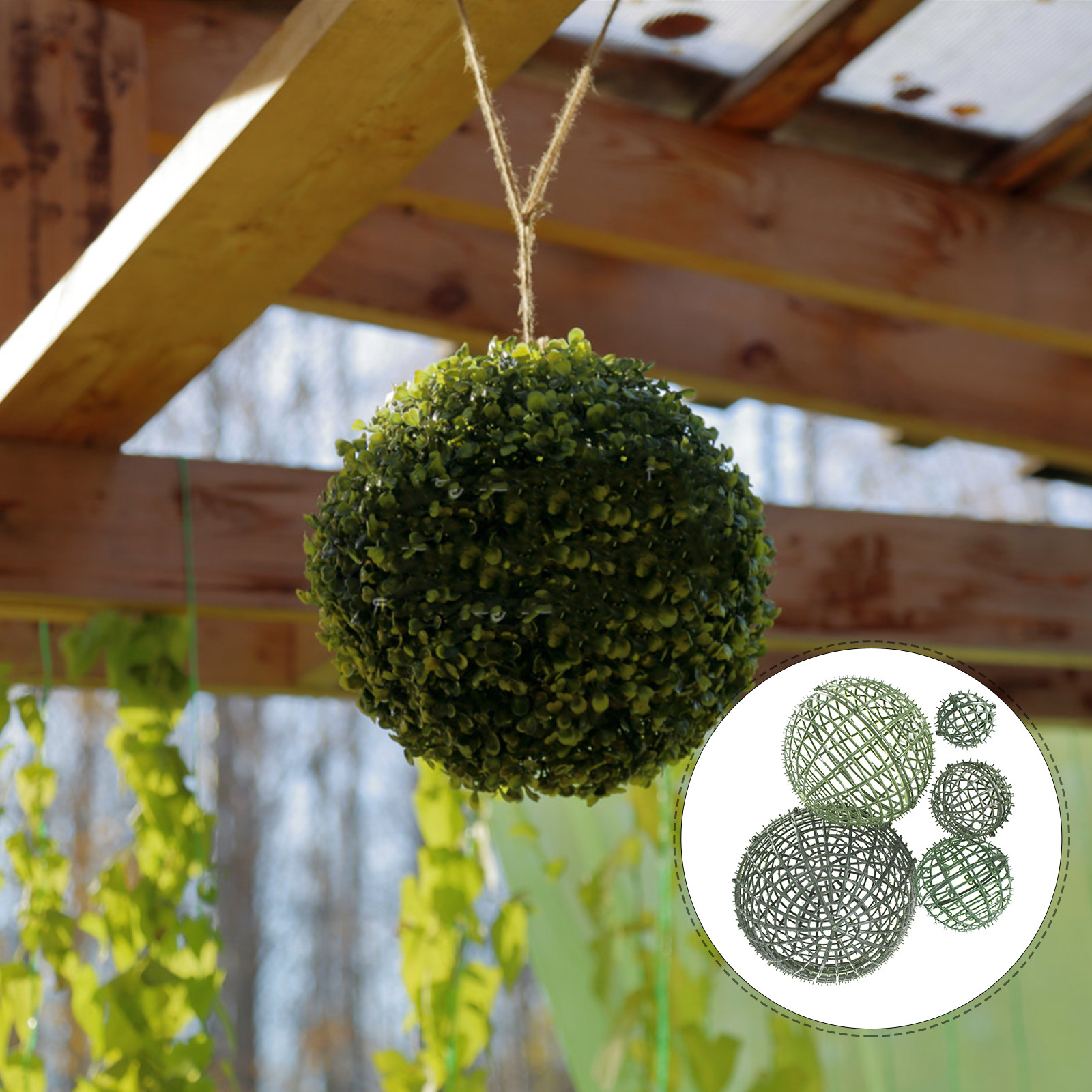 5Pcs Decorative Flower Ball Fr - đánh giá và giá Wedding Decoration Supply